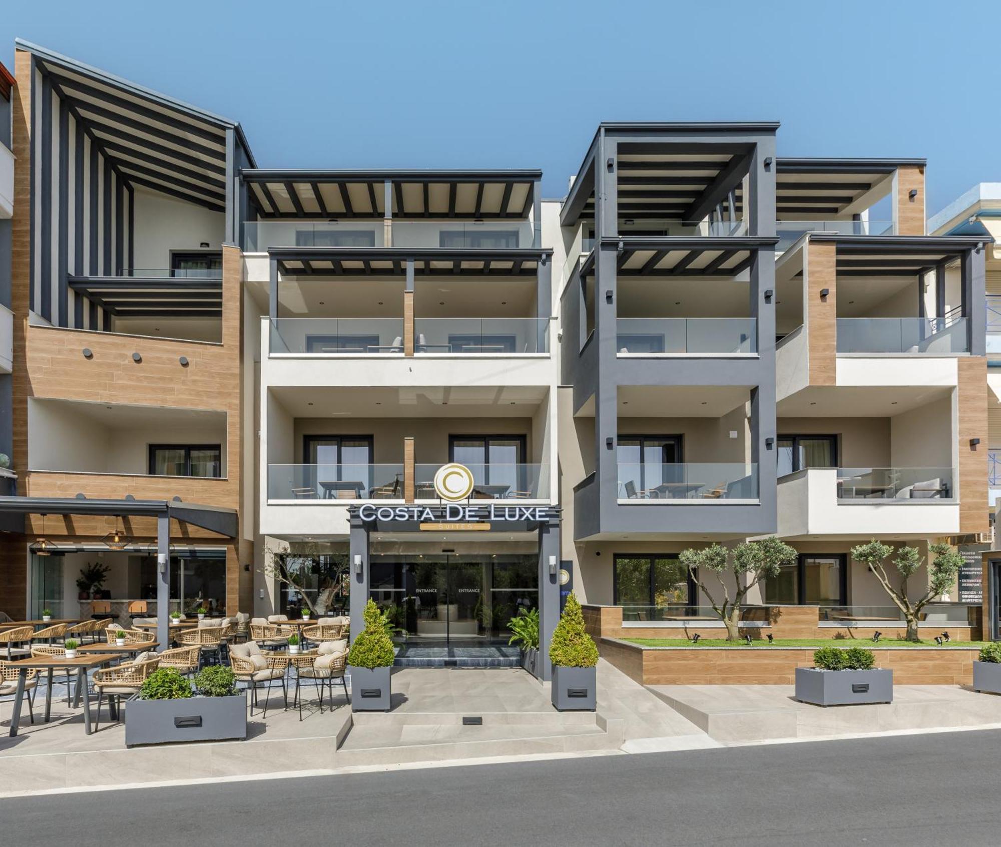 Costa De Luxe Suites Leptokarya  Bagian luar foto