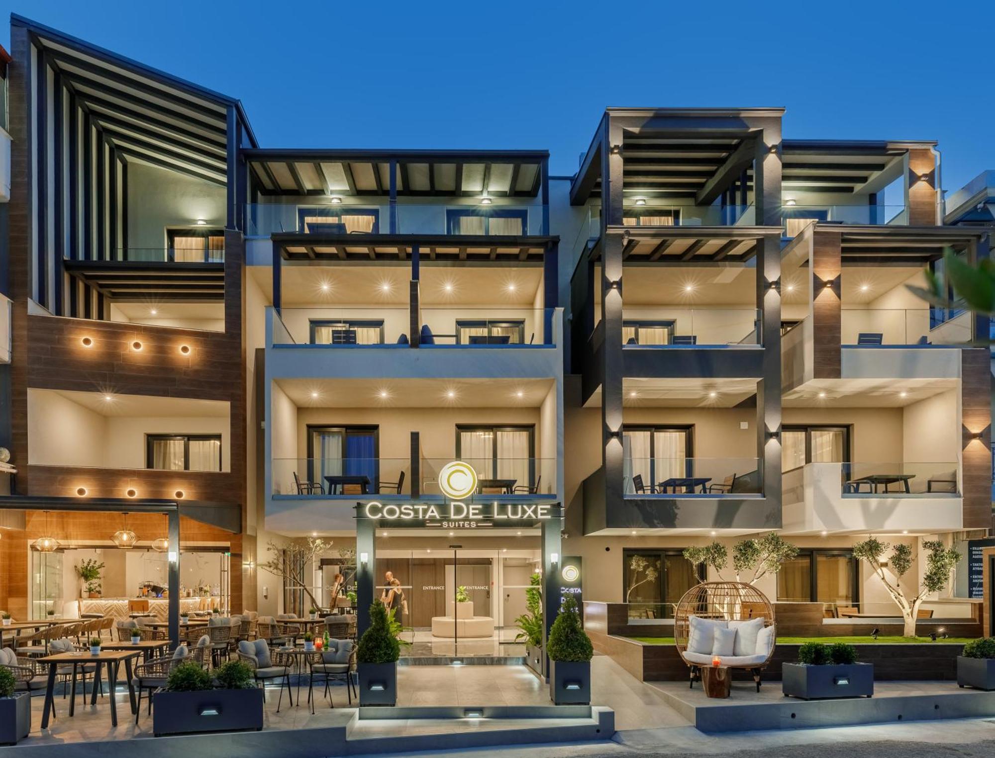 Costa De Luxe Suites Leptokarya  Bagian luar foto